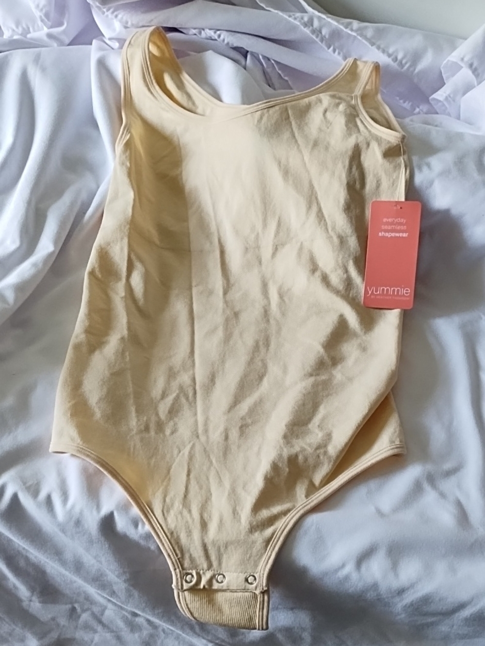 Yummie Nylon Thong Back Bodysuit
